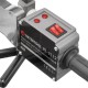 Паяльник для пластиковых труб INTERTOOL RT-2112, 850/1850 Вт, 0-300°C, насадки 20-63 мм, металлический кейс