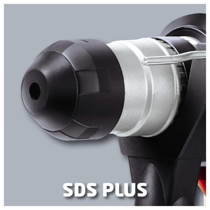 Перфоратор Einhell TC-RH 900, SDS-Plus, 900 Вт, 850 об/мин, 4100 уд/мин, 3 Дж, 3 режима, кейс, аксессуары
