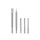 Перфоратор INTERTOOL WT-0160, 900 Вт, 3.5 Дж, 0-930 об/хв, 0-5100 уд/хв, 3 режиму