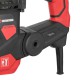 Перфоратор INTERTOOL WT-0163, 1500Вт, 3 режими, 0-850 об/хв, 0-4500 уд/хв, 6 Дж, регулювання обертів