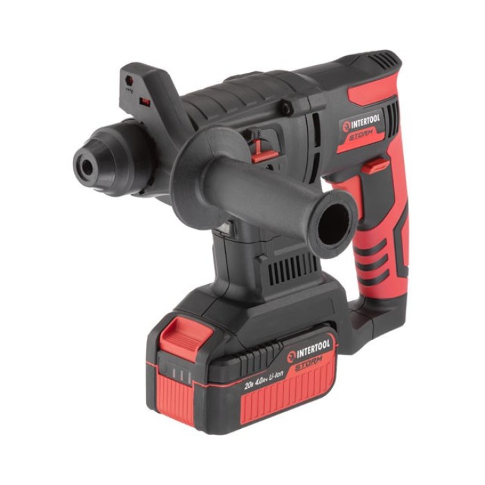 Перфоратор акумуляторний INTERTOOL WT-0370, безщітковий двигун, 20 В, 2 Дж, 0-1250 об/хв, 0-4800 уд/хв Перфоратор акумуляторний INTERTOOL WT-0370, безщітковий двигун, 20 В, 2 Дж, 0-1250 об/хв, 0-4800 уд/хв