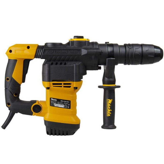 Перфоратор бочковий Mächtz MRH‑1920 MAX, SDS-MAX, 1900 Вт, 10 Дж, 5570 уд/хв, регулювання обертів, кейс Перфоратор бочковий Mächtz MRH‑1920 MAX, SDS-MAX, 1900 Вт, 10 Дж, 5570 уд/хв, регулювання обертів, кейс