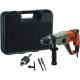 Перфоратор мережевий Black+Decker BEHS02K-QS (SDS+, 850 Вт, 2,2 Дж, 3 режими, кейс)