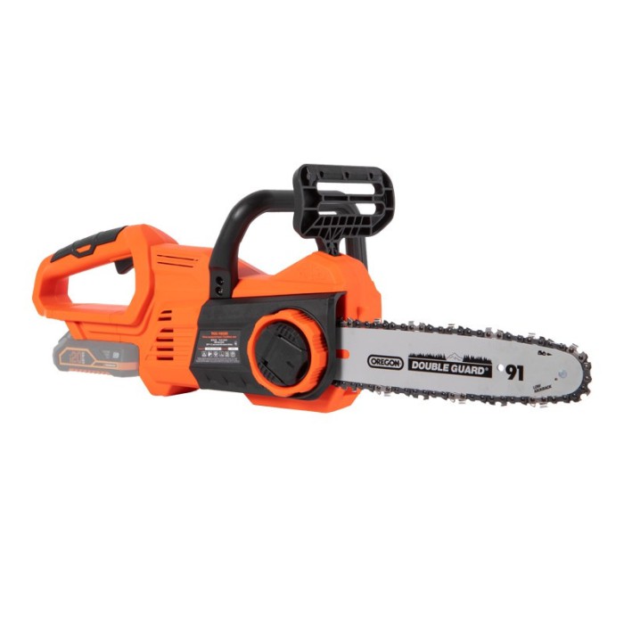 Пила акумуляторна Tekhmann TCC-10/i20, 20 В, без акум., шина 240 мм, гальмо ланцюга