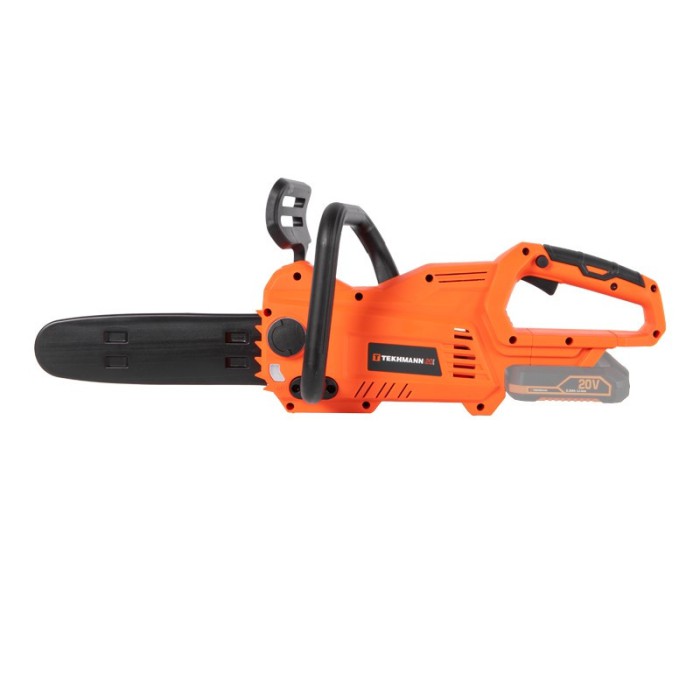 Пила акумуляторна Tekhmann TCC-10/i20, 20 В, без акум., шина 240 мм, гальмо ланцюга