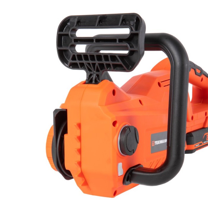 Пила акумуляторна Tekhmann TCC-10/i20, 20 В, без акум., шина 240 мм, гальмо ланцюга