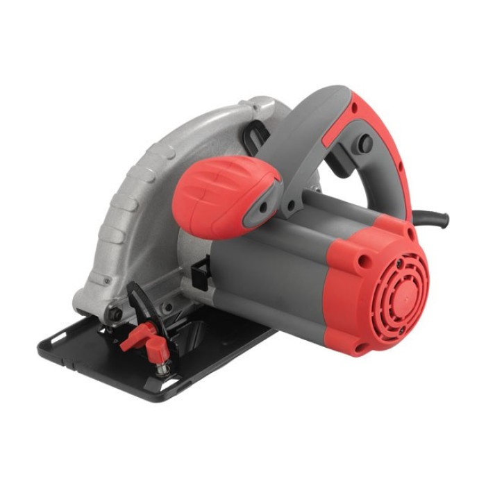 Пила дискова INTERTOOL DT-0613, 1300 Вт, 5000 об/хв, кут нахилу 0-45° глибина розпилу 41/57 мм, диск 185