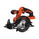 Пила дисковая аккумуляторная Black+Decker BDCCS18-QW Li-Ion 18 В 1.5 Ач диск 140 мм