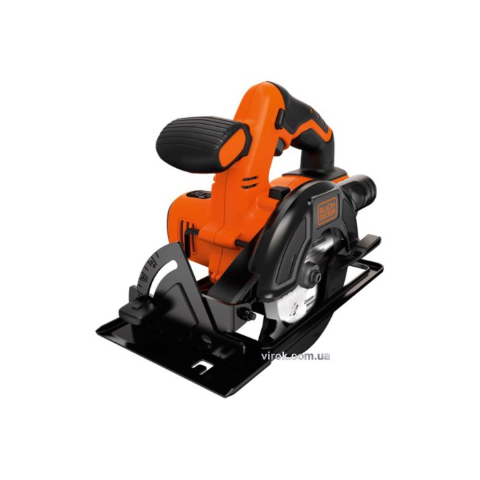 Пила дисковая аккумуляторная Black+Decker BDCCS18-QW Li-Ion 18 В 1.5 Ач диск 140 мм