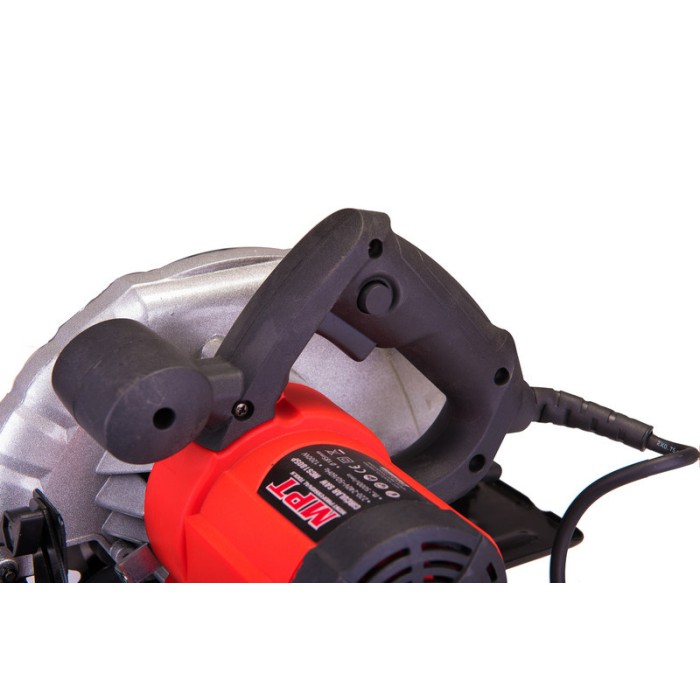 Пила дискова ручна (циркулярна) MPT MCS1805P, 1200 Вт, 185*20 мм, 5000 об/хв, пропив 60 мм, пропив 65 мм