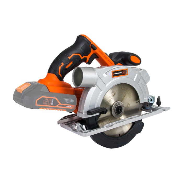 Пила дискова ручна (циркулярна) акумуляторна Tekhmann TSC-165/i20, без акк, 20, 4200 об/хв, диск 165 Пила дискова ручна (циркулярна) акумуляторна Tekhmann TSC-165/i20, без акк, 20, 4200 об/хв, диск 165