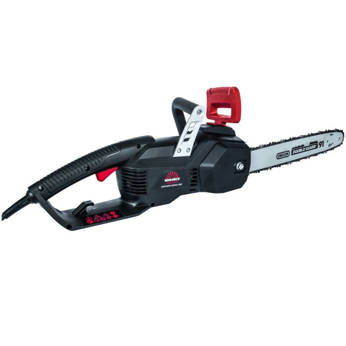 Пила електрична Vitals Master EKZ 224 Black Edition, 2200 Вт, швидкість ланцюга 14 м/с, шина і ланцюг Oregon