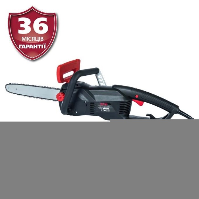 Пила електрична Vitals Master EKZ 224 Black Edition, 2200 Вт, швидкість ланцюга 14 м/с, шина і ланцюг Oregon