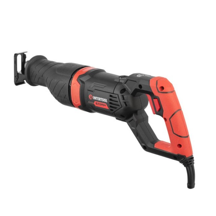 Пила шабельна INTERTOOL WT-0401, 1050 Вт, 0-2500 об/хв, хід пилки 28 мм, макс. різ 150 мм, кейс