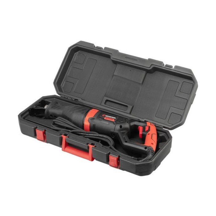 Пила шабельна INTERTOOL WT-0401, 1050 Вт, 0-2500 об/хв, хід пилки 28 мм, макс. різ 150 мм, кейс