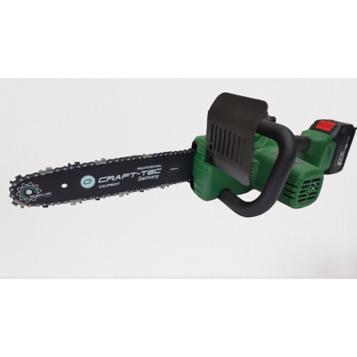 Пила ланцюгова акумуляторна Craft-tec EKS-12С NEW! (21, 2 акум, шина 300мм, ланцюг 56z, 1/4)