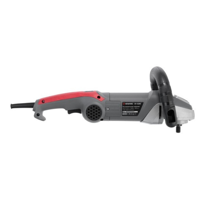 Полировальная машина INTERTOOL DT-0280, 1400 Вт, 1000-3000 об/мин., 180мм