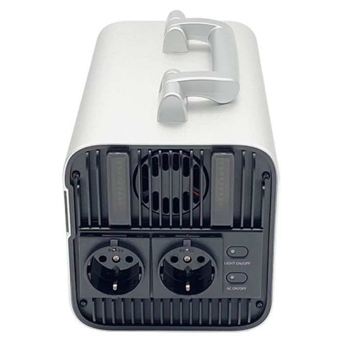 Пopтaтивнaя зapяднaя cтaнция 600W/1000W(Max), 220V, 577.2Wh, 14.8V/З9Ah (156 000mAh/З.7V) PROTESTER PRO-PS600D