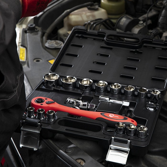Професійний набір інструменту INTERTOOL ET-6021, 21 од.