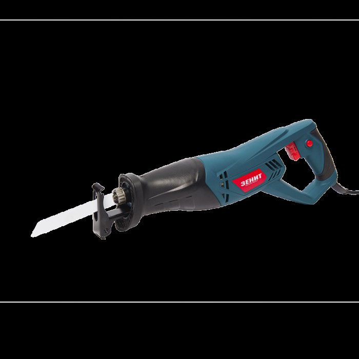 Пила шабельна (электроножовка) Зеніт ЗВП-1300, 1300 Вт, 2800 об/хв, хід штока 20 мм, швидка заміна пилки