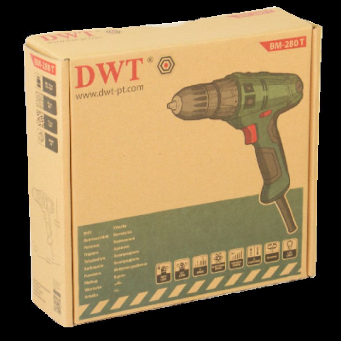 Мережевий шуруповерт DWT BM-280 T