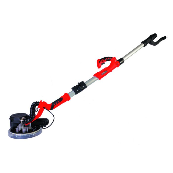 Шліфмашина для стін і стелі MPT MDS7503L (750 Вт, 800-1700 об/хв, 215 мм, довжина 120-180 см, аксес. 6 шт.)