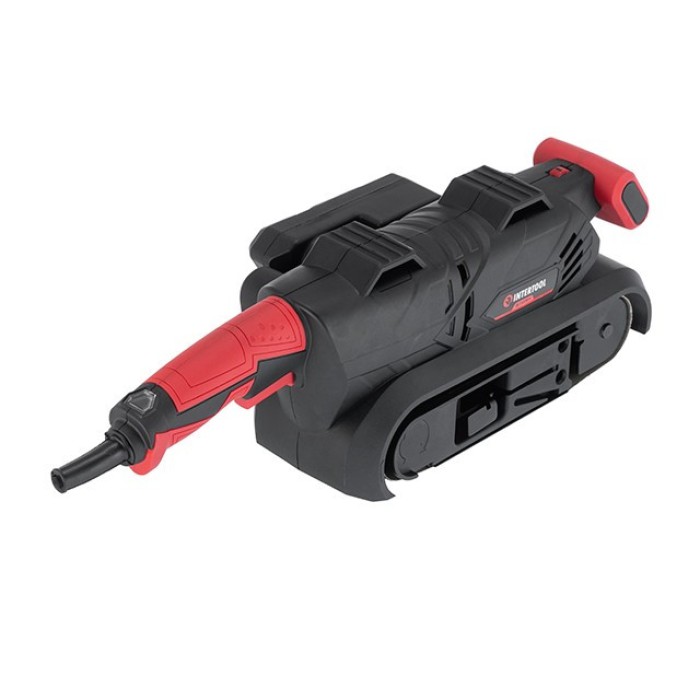 Шліфмашина стрічкова INTERTOOL WT-0531, 900 Вт, 200-400 м/хв, 76*533 мм
