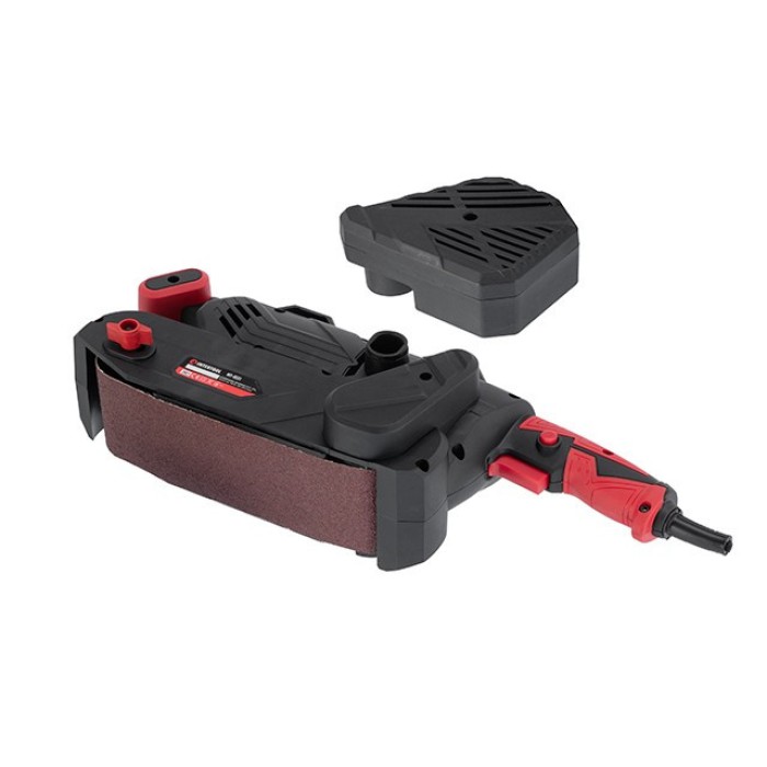 Шліфмашина стрічкова INTERTOOL WT-0531, 900 Вт, 200-400 м/хв, 76*533 мм