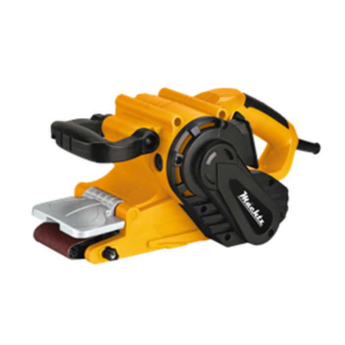 Шлифмашина ленточная Machtz MBS-1100, 1100 Вт, регулировка оборотов, скорость ленты 200-380 м/мин