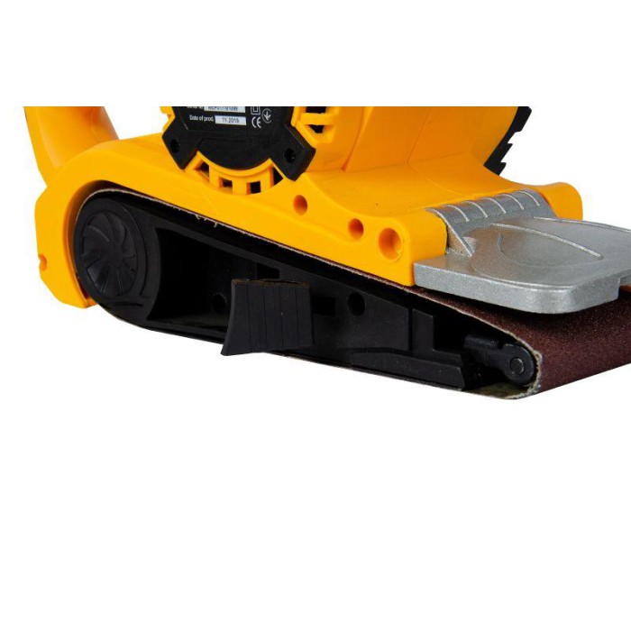 Шлифмашина ленточная Machtz MBS-1100, 1100 Вт, регулировка оборотов, скорость ленты 200-380 м/мин