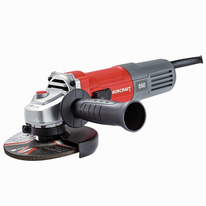 Шліфмашина кутова WORCRAFT AG08-125PS (125 мм, 850 Вт, 0 - 11 000 об/хв)