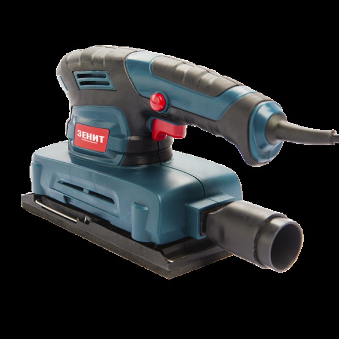 Вібраційна шліфмашина Зеніт ЗВШ-3790, 370 Вт, розмір платформи 90*187 мм, частота вібрації, хв⁻1