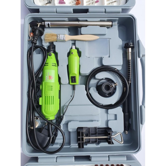 Пряма шліфувальна машина (гравер) Білорус МГ-700/2, 700 Вт, 8000-32500 об/хв, кейс, комплект насадок Пряма шліфувальна машина (гравер) Білорус МГ-700/2, 700 Вт, 8000-32500 об/хв, кейс, комплект насадок