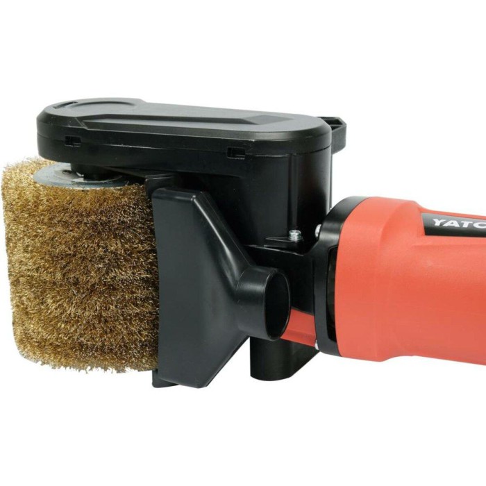 Шліфувально-браширув. машина по мет/дер YATO,елек.мер 230В,1300Вт,900-3700 об/хв щіткаØ=120/19х100мм