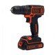Шуруповерт-дриль акумуляторний Black+Decker BDCDC18B (18 В,1.5 Аг, 30 Нм + 2 акумулятора)
