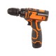 Шуруповерт аккумуляторный Tekhmann TCD-12/2 BS Kit (12 В, DFR патрон, бесщеточный, набор инструментов, кейс)
