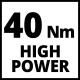Шуруповерт аккумуляторный бесщеточный Einhell TE-CD 18/40 Li BL Solo (без аккум.,18 В, 40 Нм)