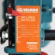 Верстат свердлильний VILMAS 350-DP-13/16, 350 Вт, 5 швидкостей, 2 патрони