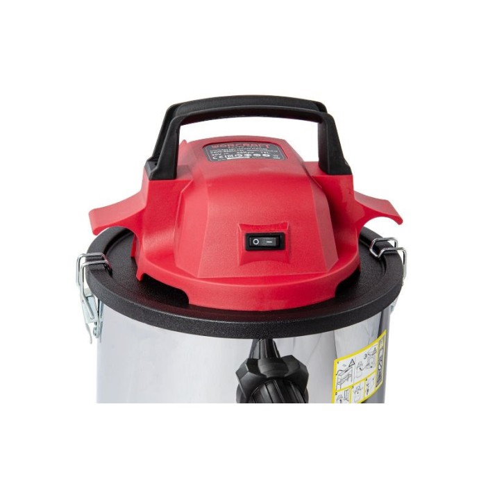 Строительный пылесос аккумуляторный Worcraft CAVC-S20Li, 20 В, Li-ion, без АКБ и ЗУ