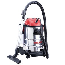 Будівельний пилосос електричний Worcraft VC12-25, 1200 Вт, контейнер 25 л, вбудована розетка Будівельний пилосос електричний Worcraft VC12-25, 1200 Вт, контейнер 25 л, вбудована розетка