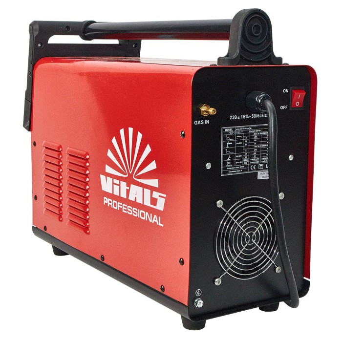 Зварювальний апарат Vitals Professional AC/DC-2000 TIG Alu Puls, 6.5 кВт, діаметр електрода 1.6-5.0 мм