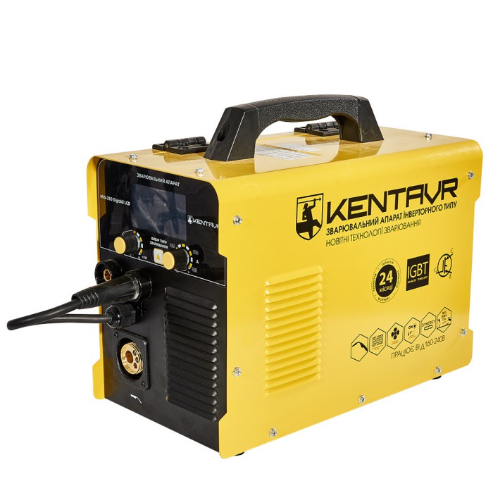 Зварювальний апарат Кентавр MIG-350 DigitAll LCD (ММА, MIG-MAG, TIG LIFT)