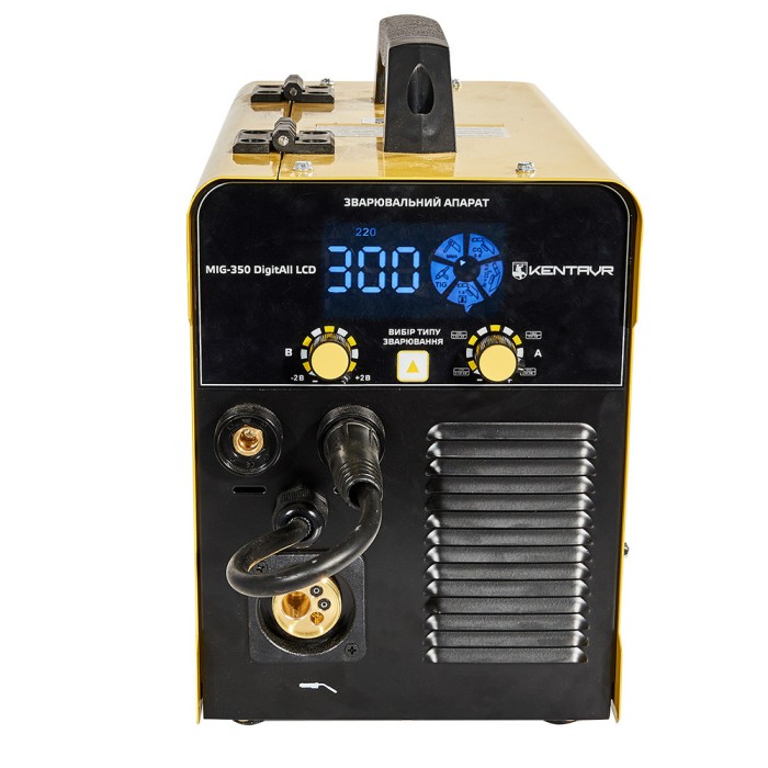 Зварювальний апарат Кентавр MIG-350 DigitAll LCD (ММА, MIG-MAG, TIG LIFT)