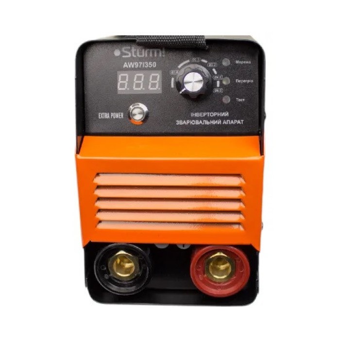 Зварювальний інвертор Sturm AW97I350 (350А, кнопка, Extra Power)