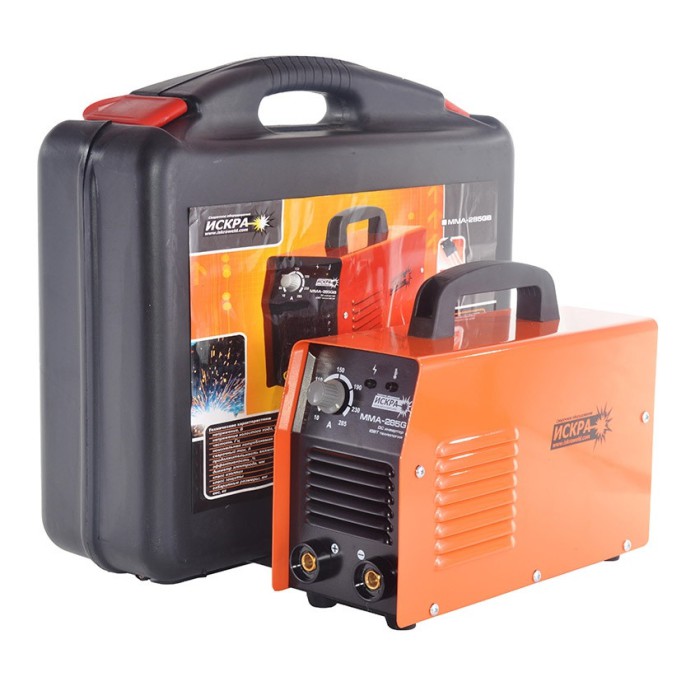 Зварювальний інвертор Іскра MMA-285G, 220 в, 4.2 кВт, зварювальний струм 285 А, діаметр електрода 1.6-4.0 мм, кейс