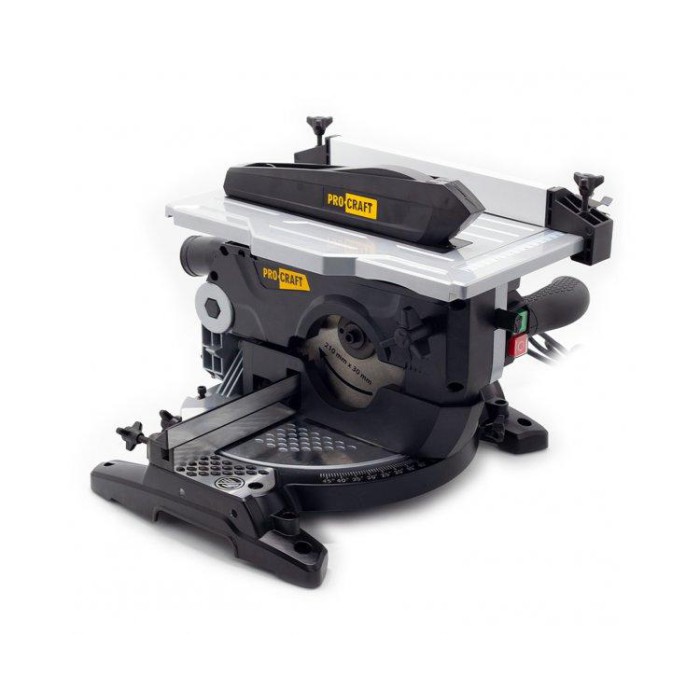 Торцювальна пила PROCRAFT СMS21, 1200 Вт, 4200 об/хв, диск 210 мм, глибина різу 30 мм