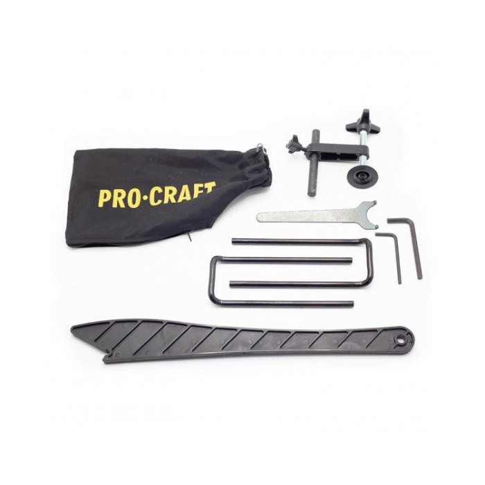 Торцювальна пила PROCRAFT СMS21, 1200 Вт, 4200 об/хв, диск 210 мм, глибина різу 30 мм