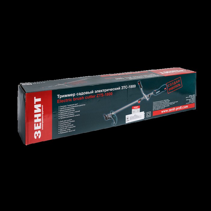Тример електричний садовий Зеніт ЗТС-1800