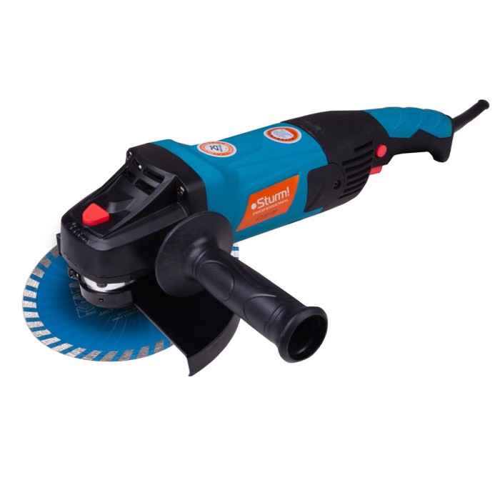 Кутова шліфмашина Sturm AG9018P. (180 мм, 1800 Вт, плавний пуск)