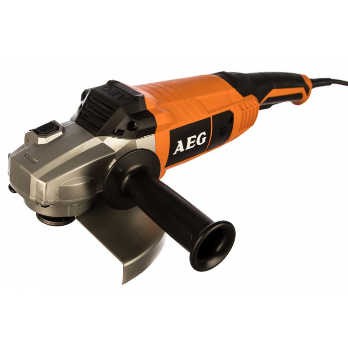 Угловая шлифмашина (болгарка) AEG WS 22-230 E, 2200 Вт, 230 мм, 6600 об/мин, 4935431720